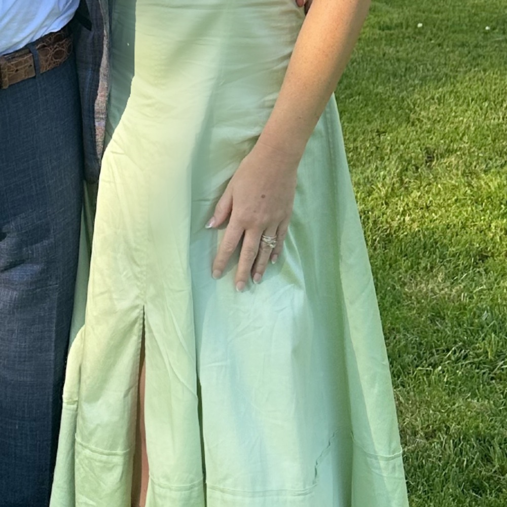 Cult Gaia Light Green Midi Dress - Picture 3 of 7